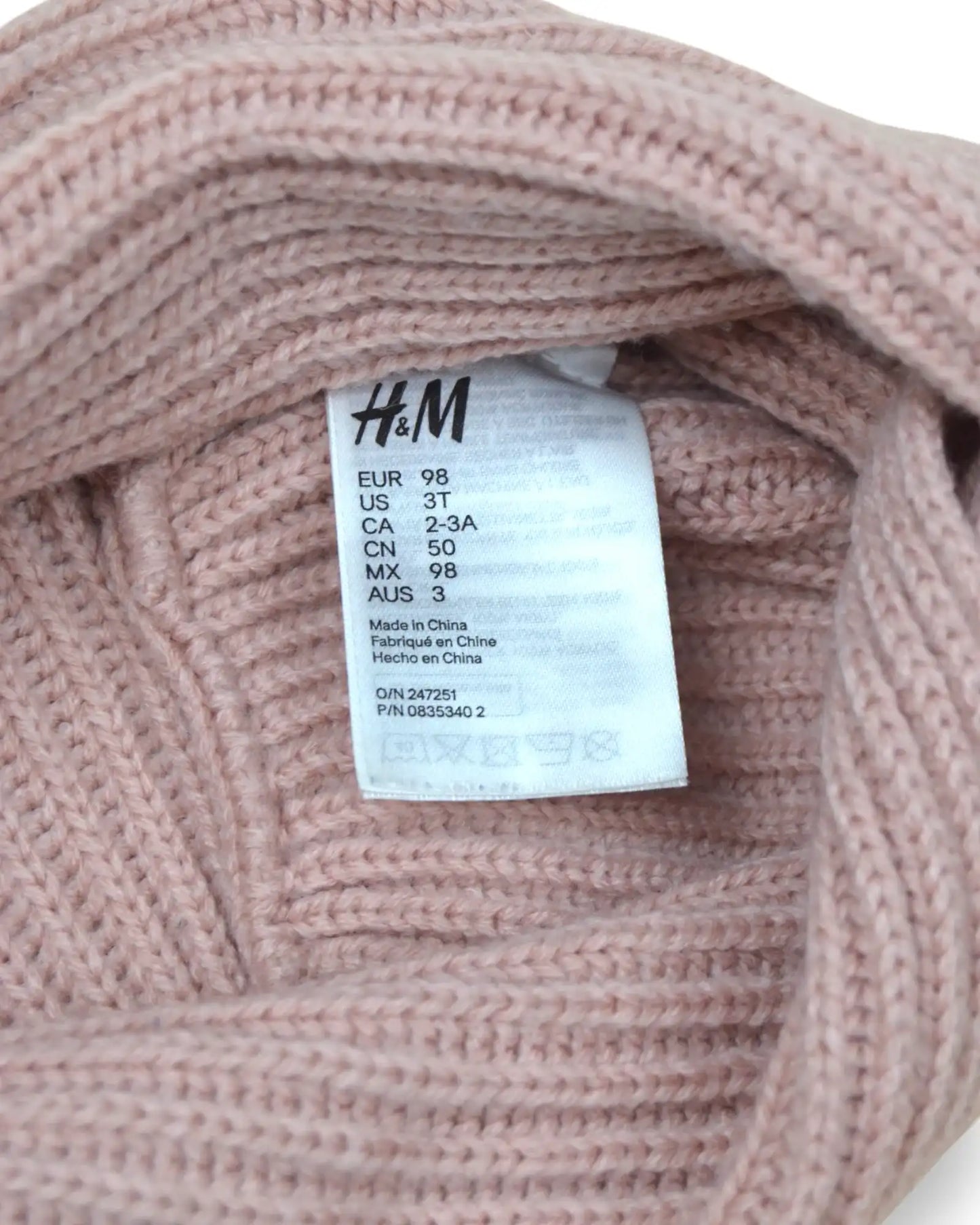 Turbante Malha H&M - 3 Anos