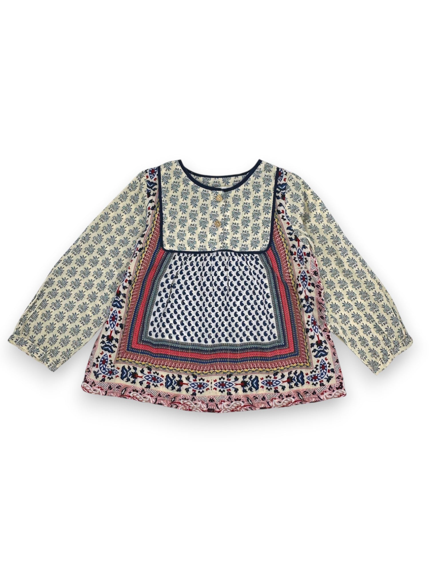 Blusa Túnica Menina 2-3 Anos ZARA – Petit Fox Portugal