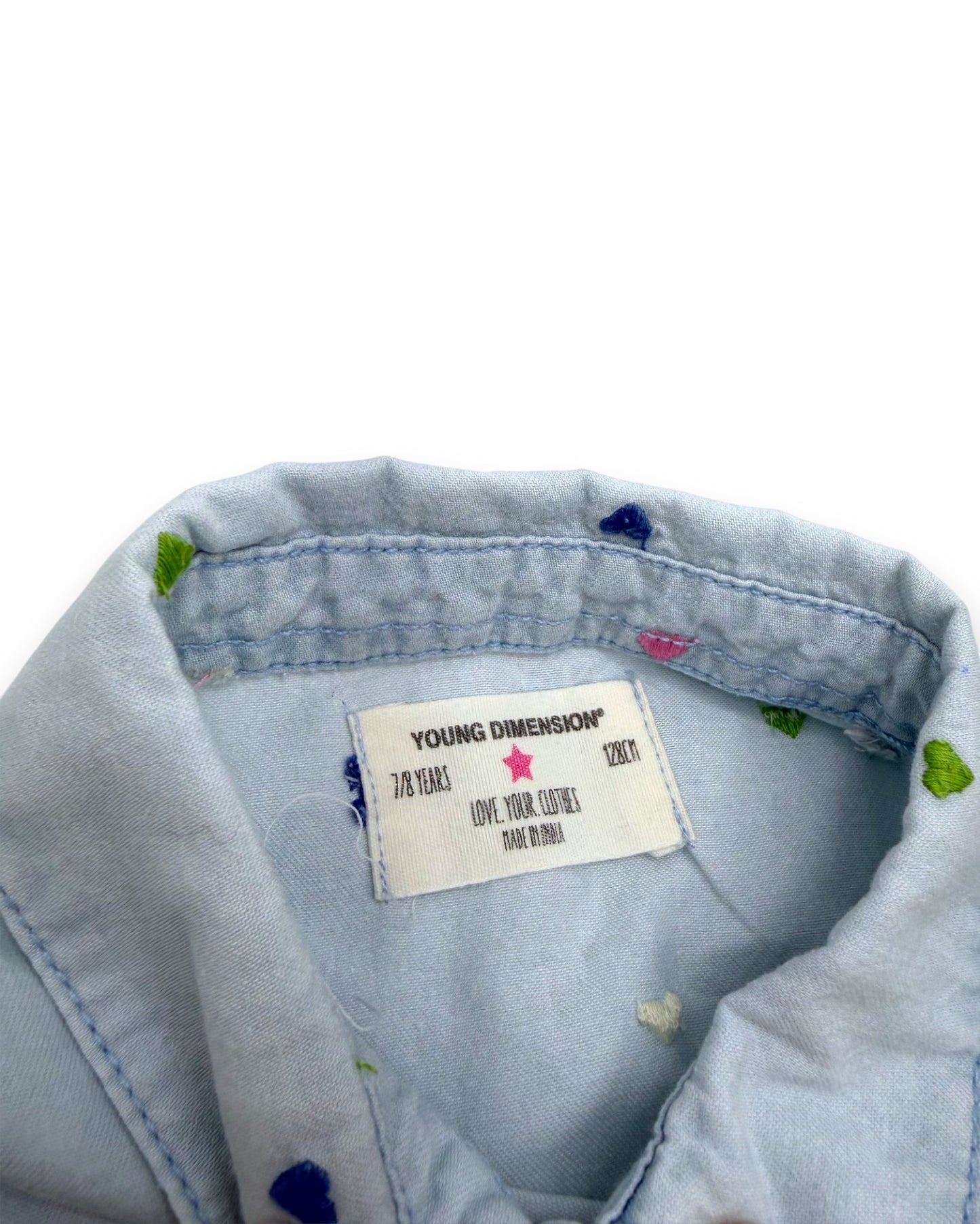 Mono corto azul YOUNG DIMENSION - 7-8 Años