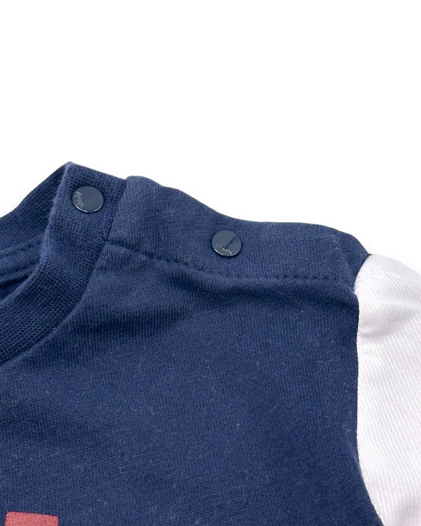 T-Shirt Polo Azul BIRBA - 18 Meses