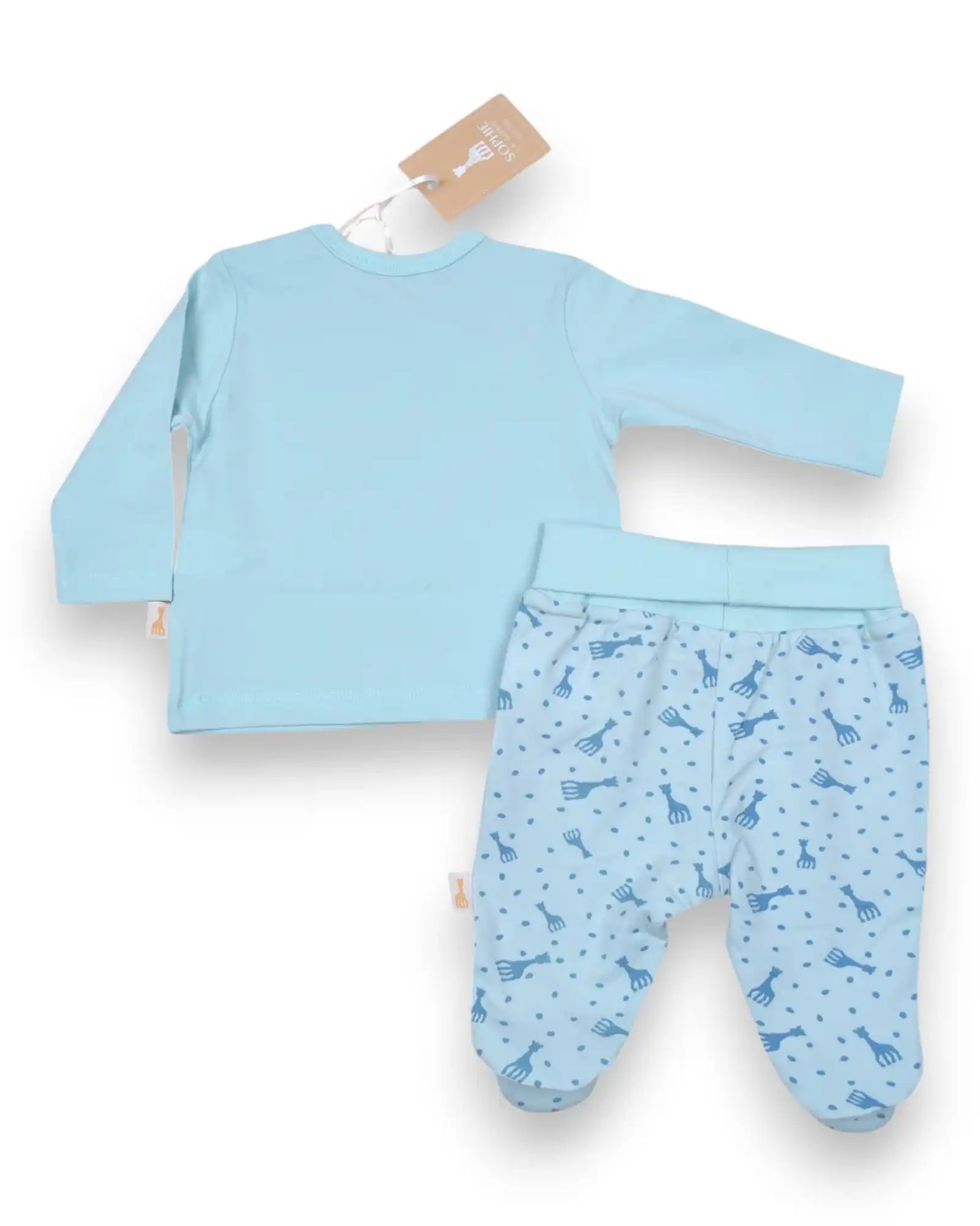 SOPHIE LA GIRAFE Blue Set - 0 Months
