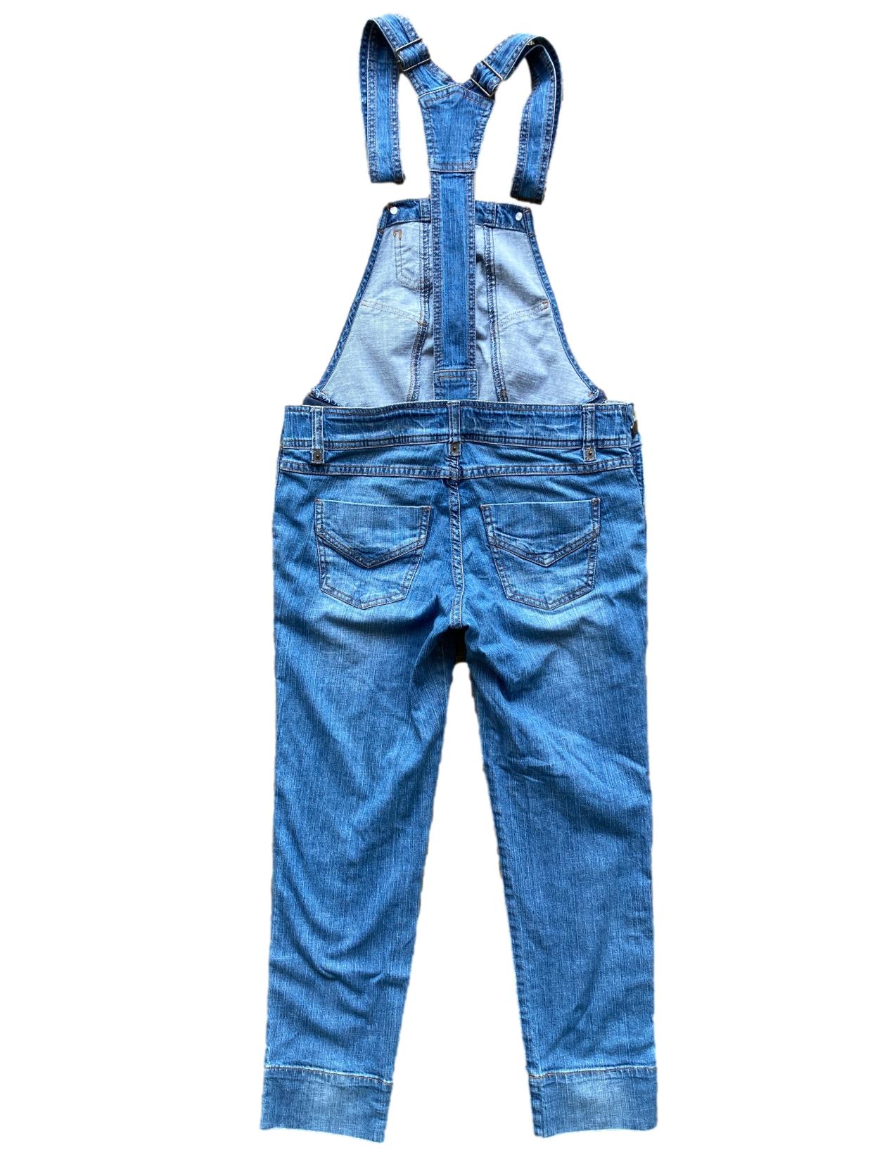 Maternity Denim Overalls - XS