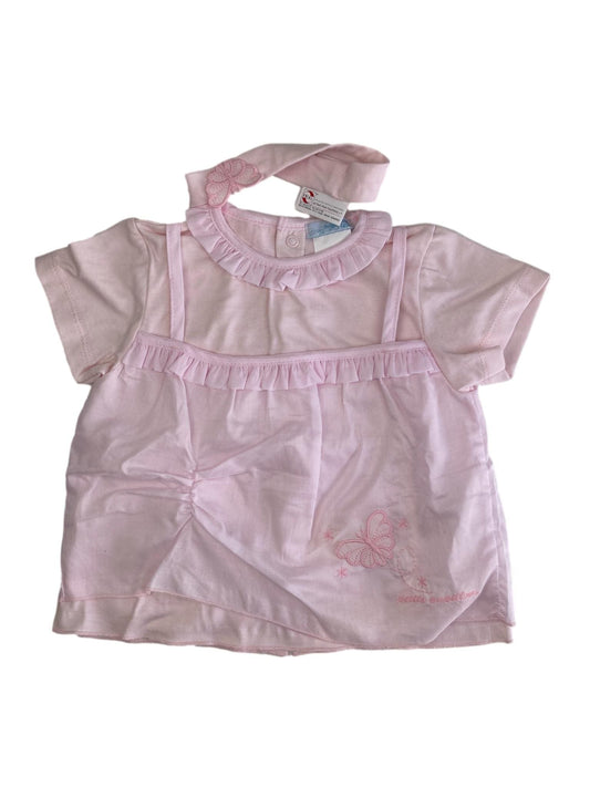 Blusa Rosa 9 Meses