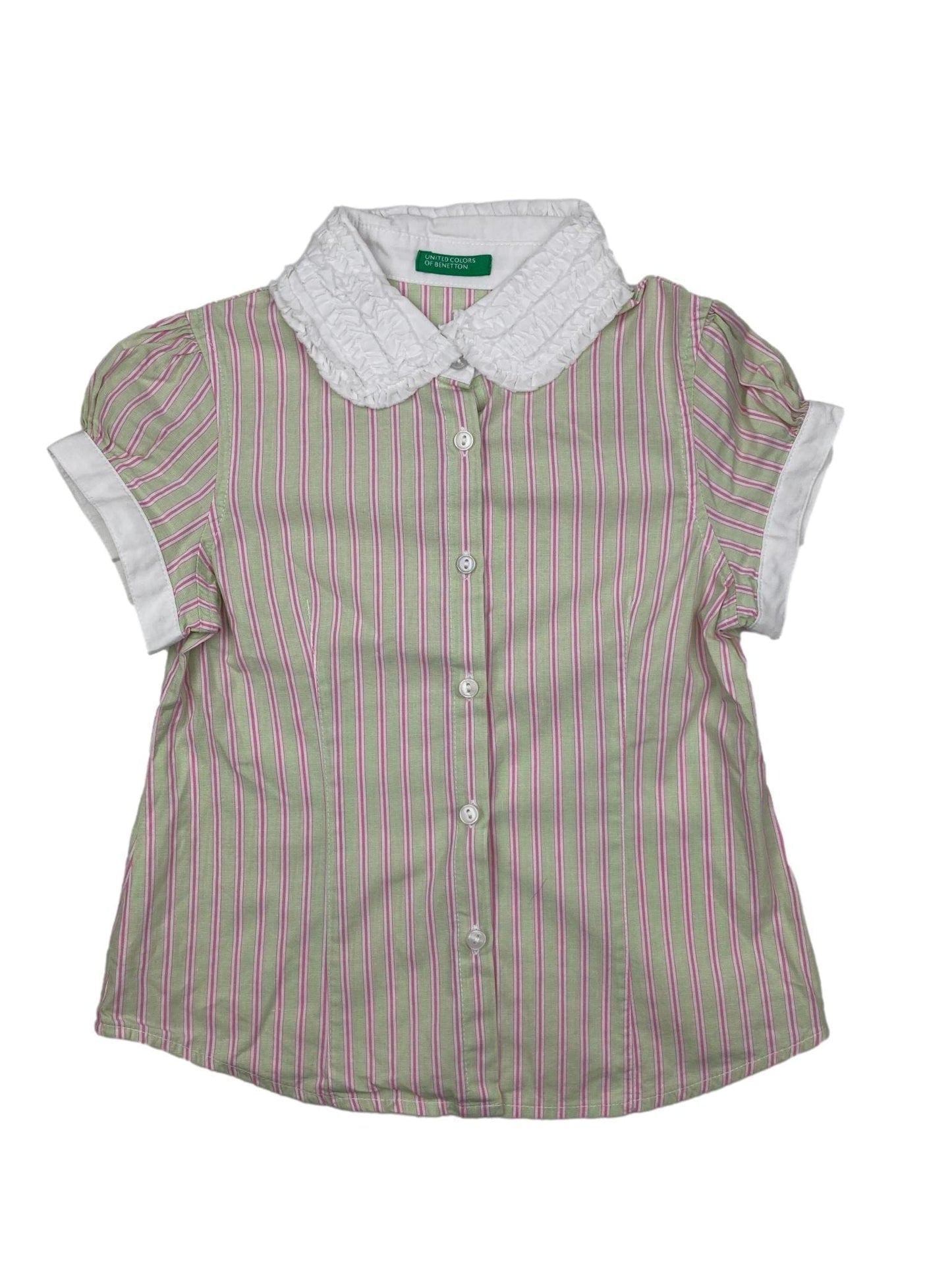 Striped Short Sleeve Shirt 2 Years