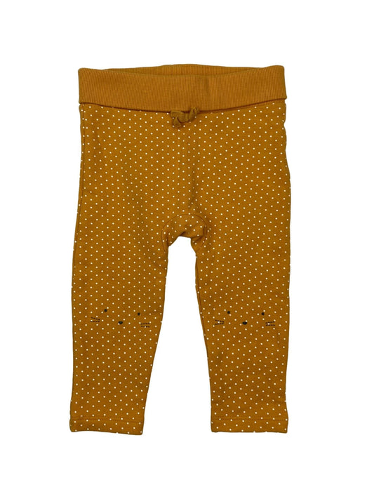 Yellow Spotted Trousers 74 cm