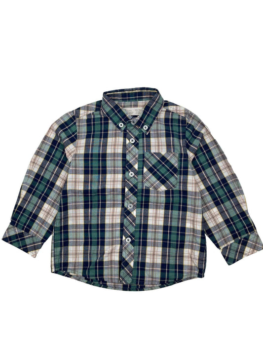 Camisa Xadrez 18-24 Meses