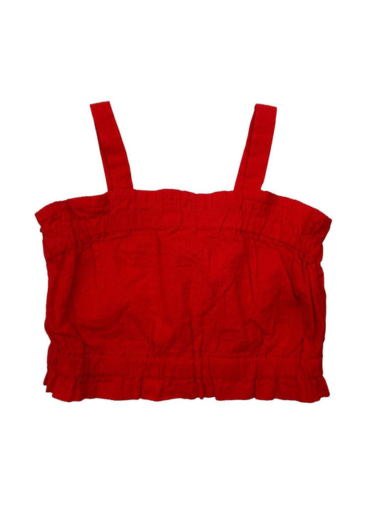 Top de Alças Vermelho 3 Anos