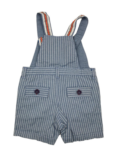 Striped Overalls 12 Months