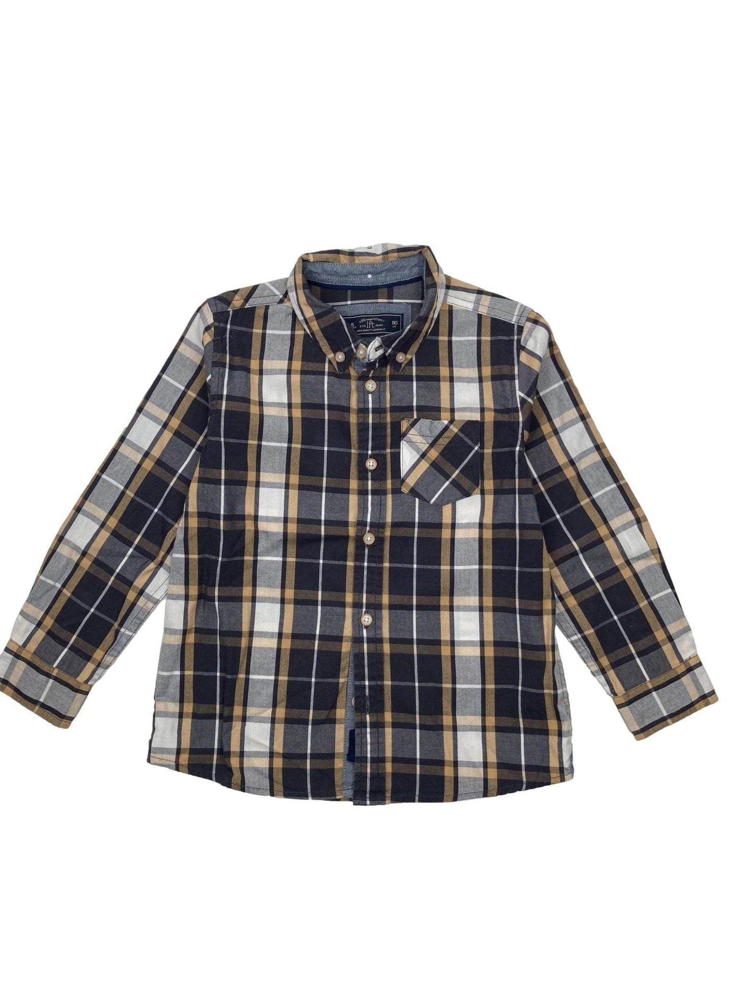 Camisa Xadrez 4-5 Anos