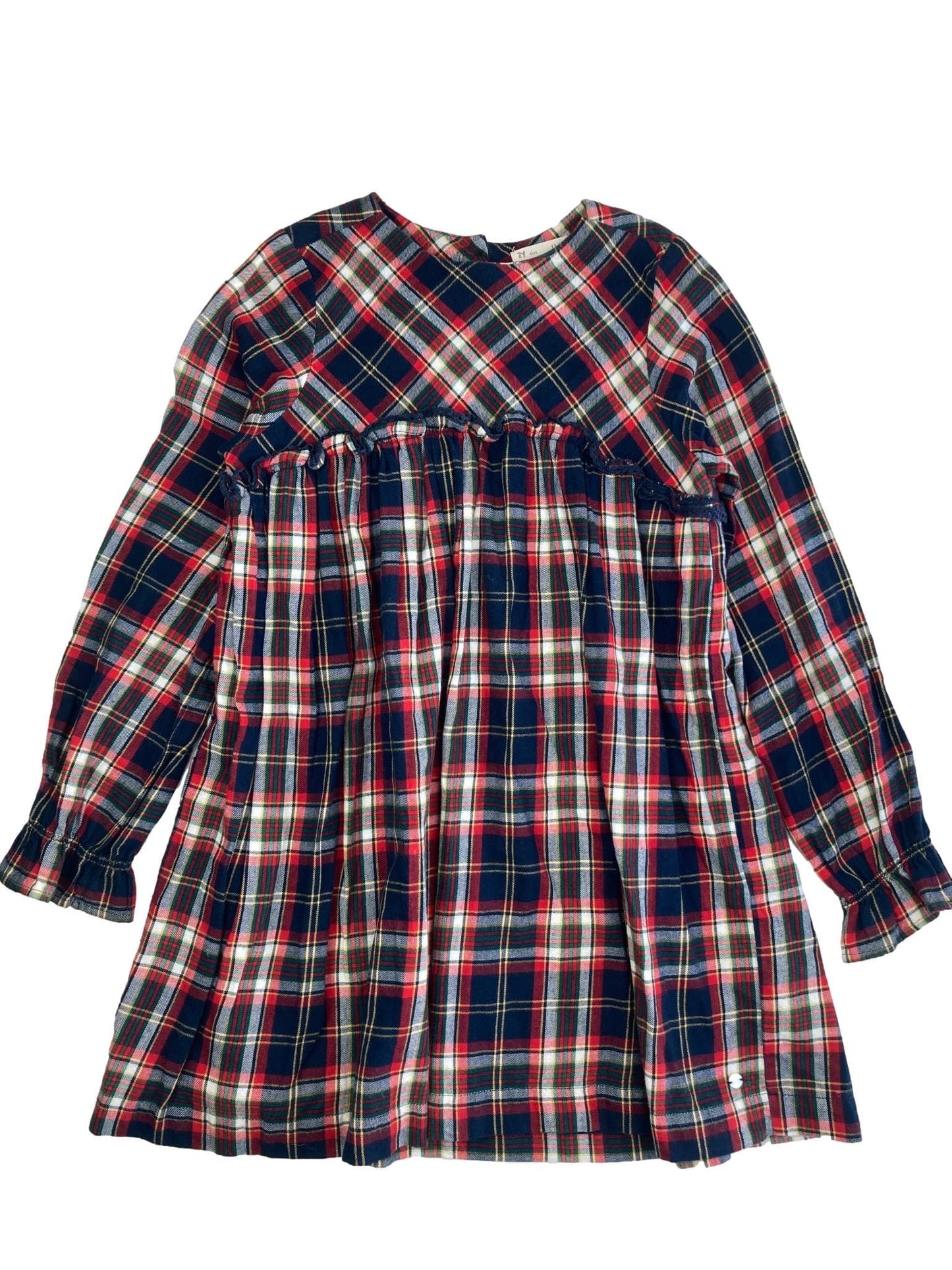 Plaid Dress 11-12 Years