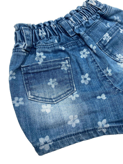 Denim Shorts 6-9 Months