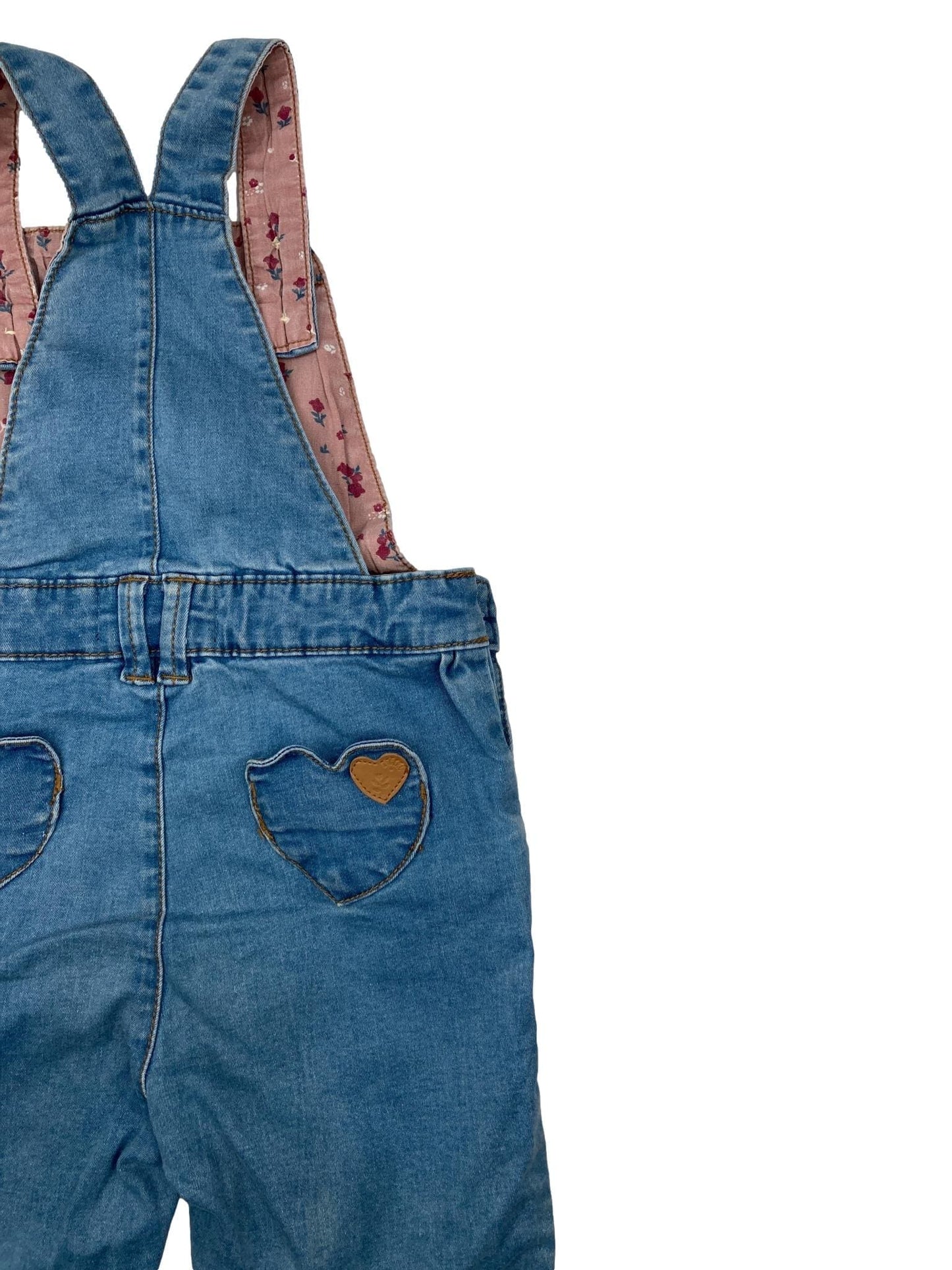 Blue Denim Overalls 18-24 Months