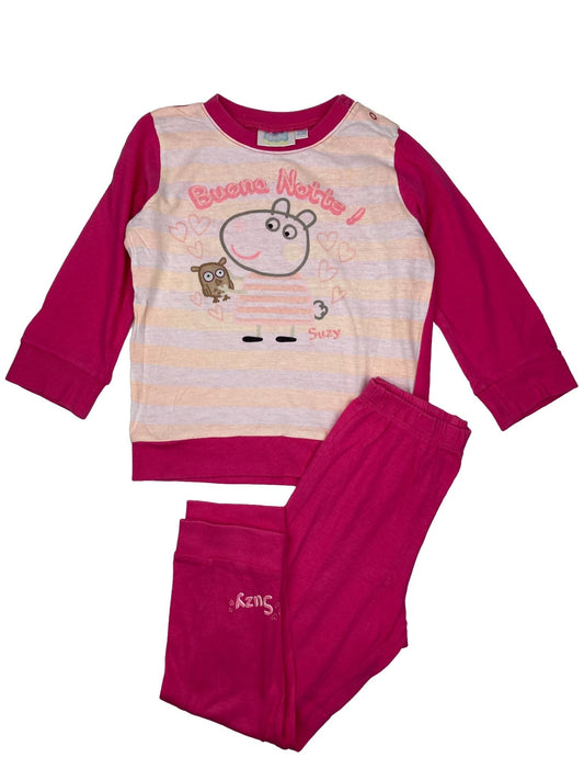 Peppa Pig Pajamas 2-3 Years