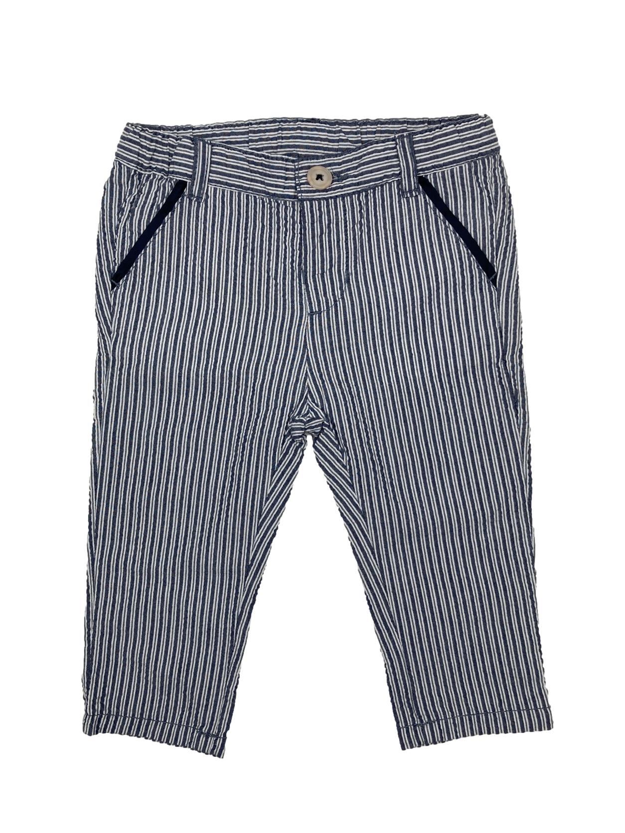 Striped Trousers 9 Months