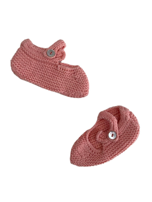 Newborn Pink Booties