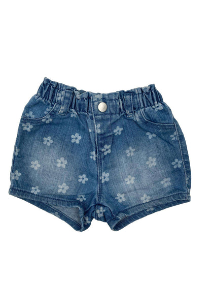 Denim Shorts 6-9 Months