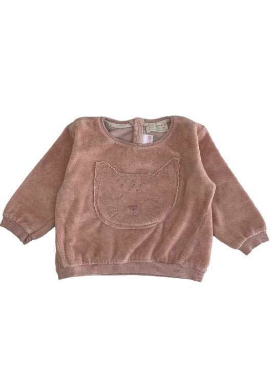 Sweater Rosa 9-12 Meses