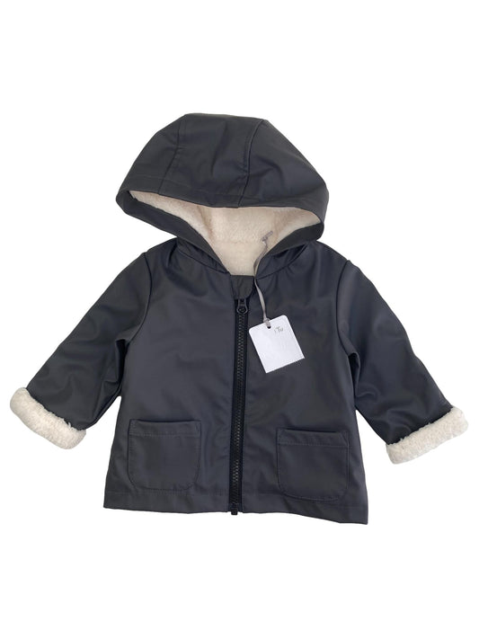 Waterproof Coat with Fur 0-3 Months