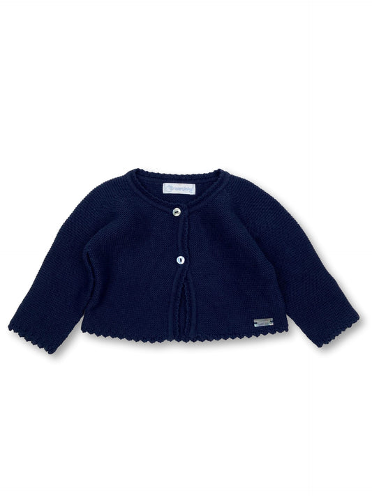 Blue Knitted Coat 1 Month