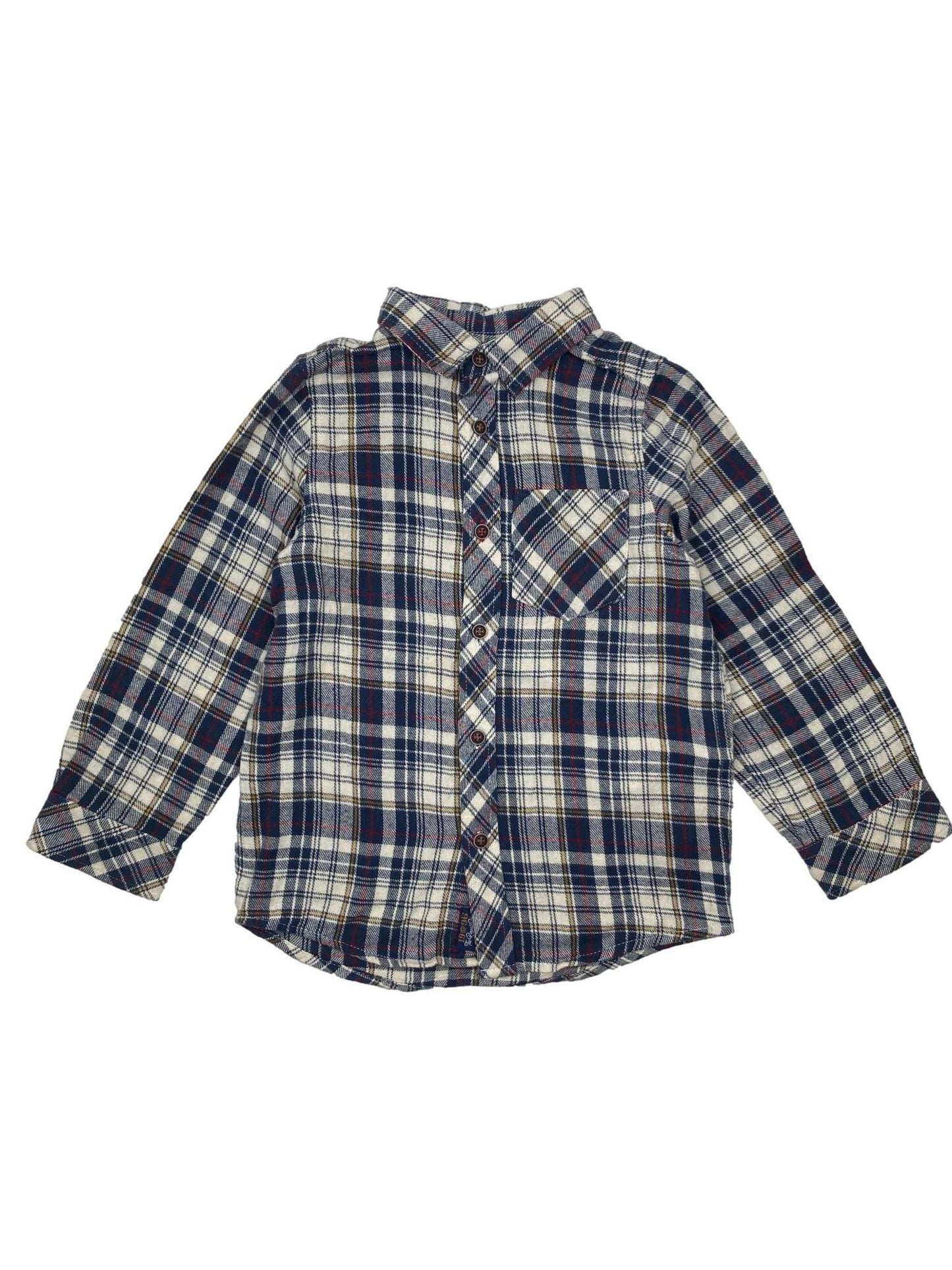 Camisa Xadrez 4-5 Anos