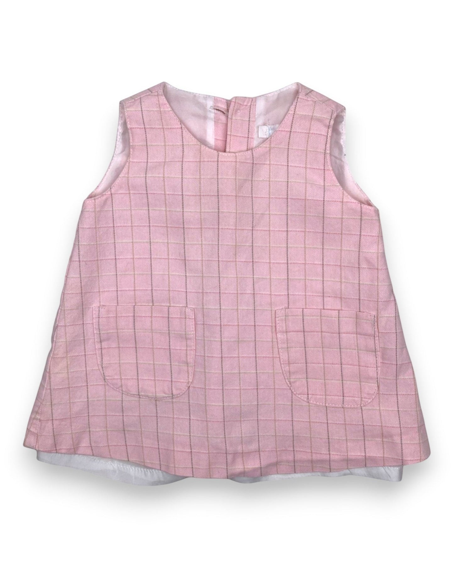 Vestido Túnica Rosa MARÍA GORDA - 0-3 Meses