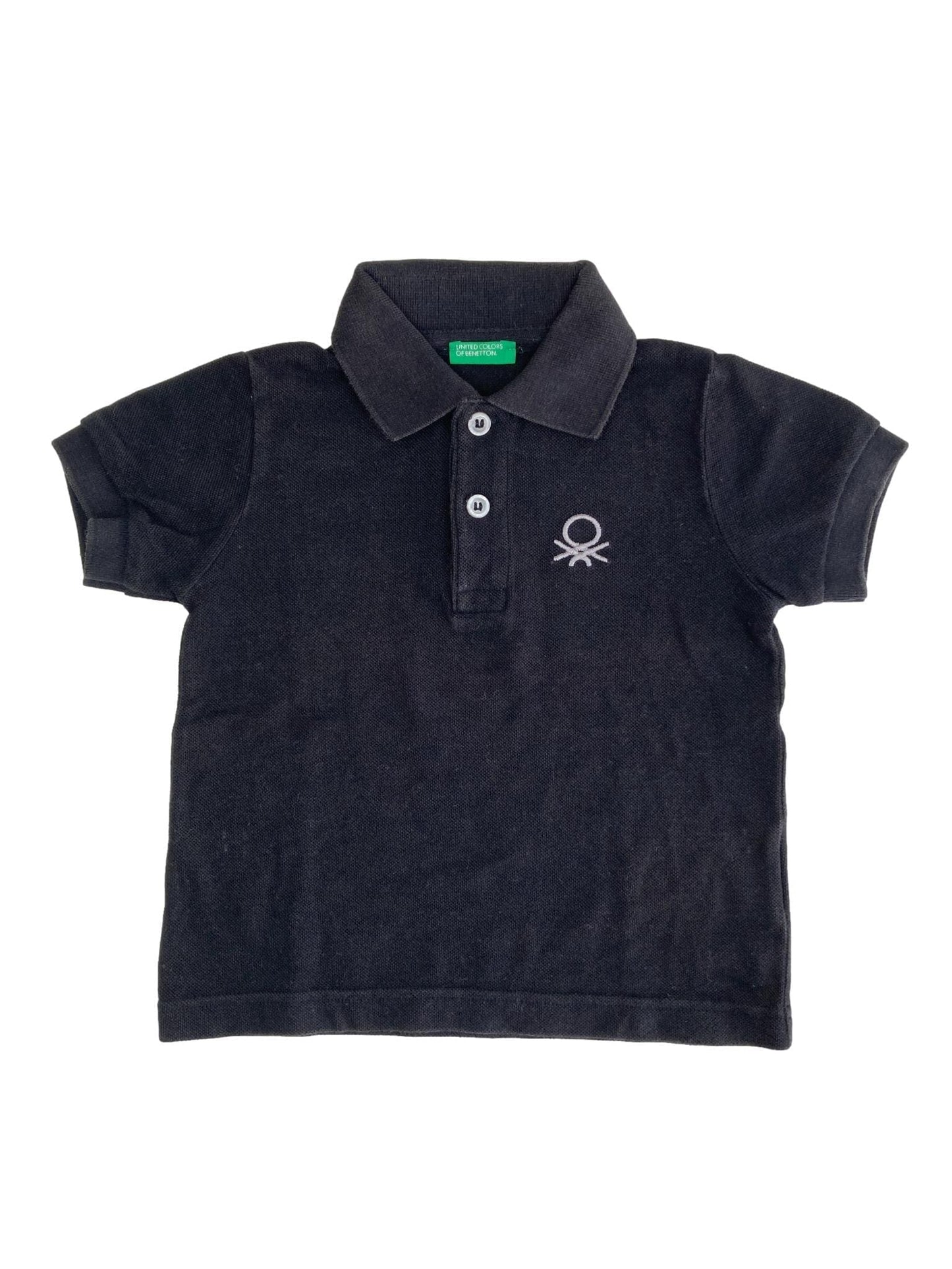 Black Polo Shirt 1-2 Years