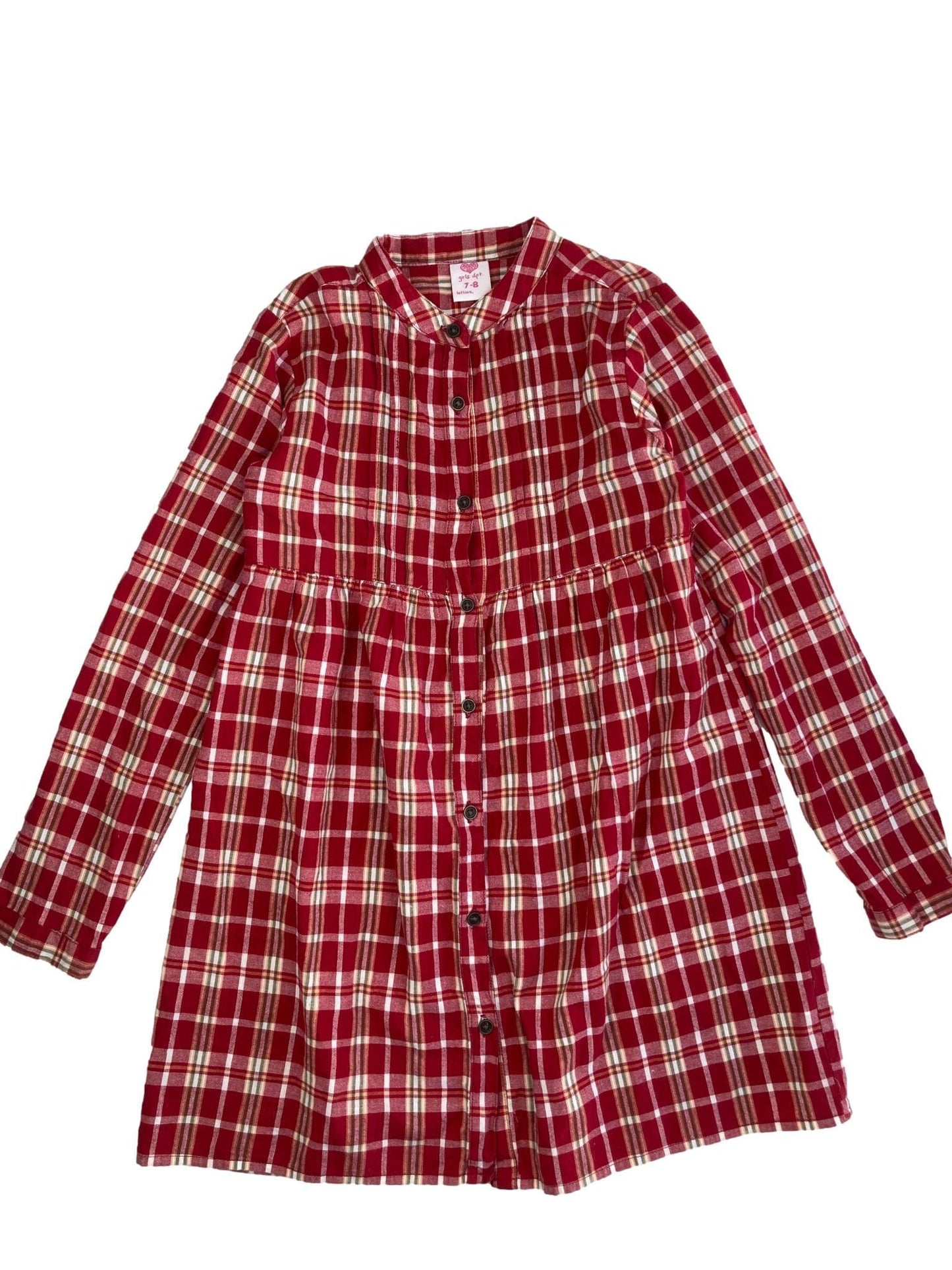 Plaid Dress 7-8 Years