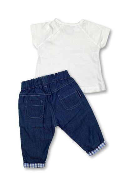 1 Month T-Shirt &amp; Trousers Set