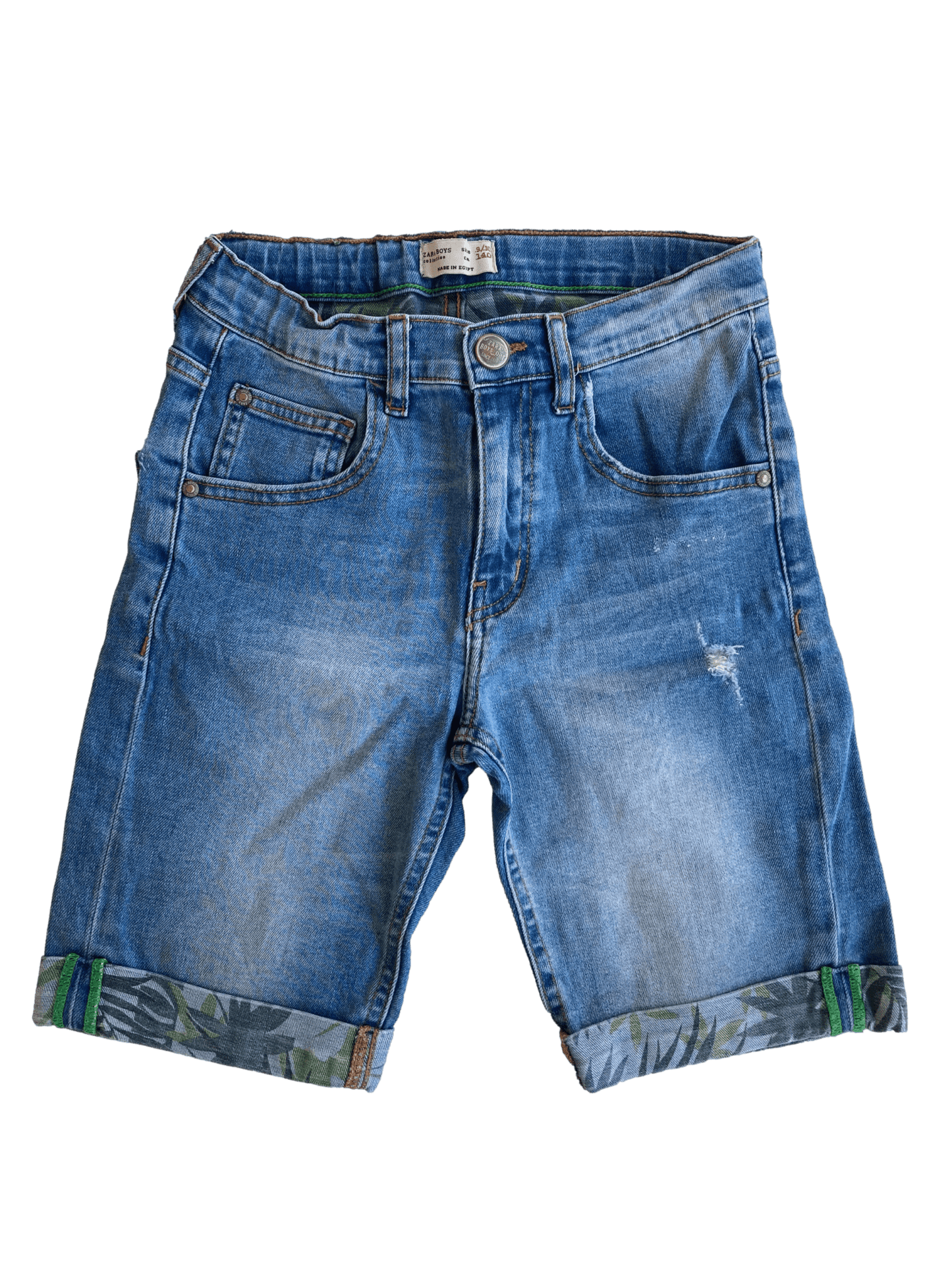 Blue Denim Shorts 9-10 Years