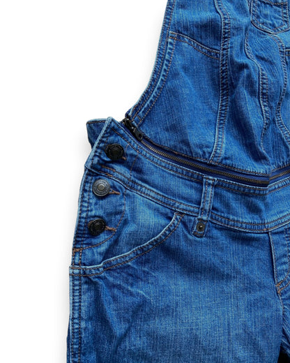Jardineiras de Ganga Maternidade BENETTON - XS