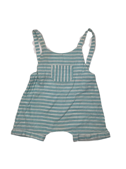 Green Striped Jumpsuit 3-6 Months