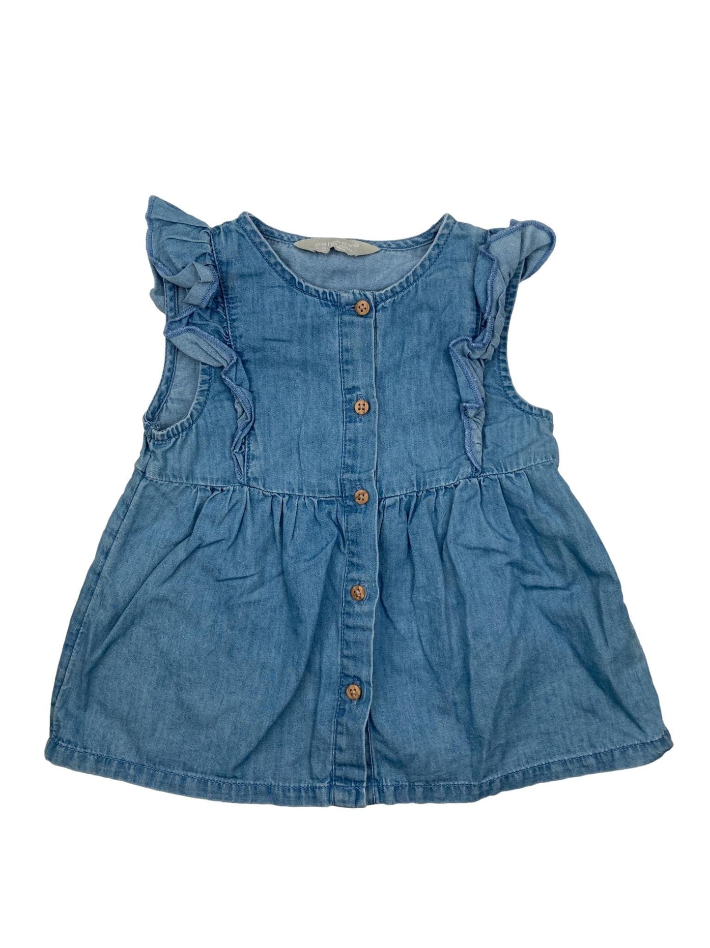 Blue Dress 12-18 Months