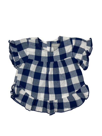 Camisa Xadrez 12-18 Meses