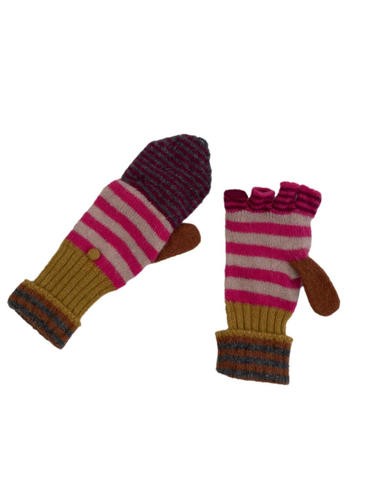 Colorful Wool Gloves 8-12 Years