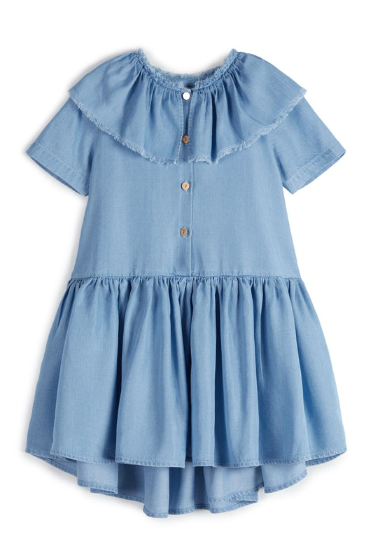 Vestido Graça Light Denim 8 Anos