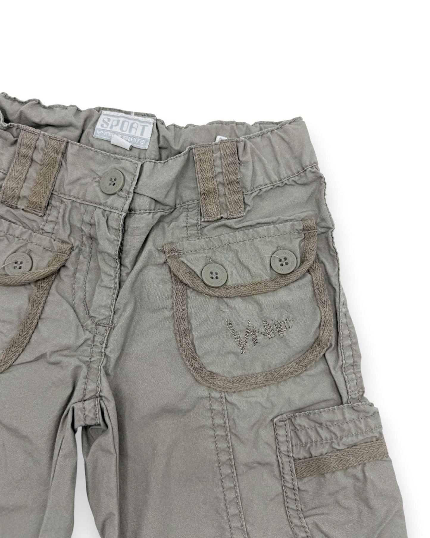 Calções Cargo Verdes H&M - 18 Meses