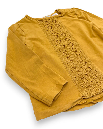 T-Shirt Amarela 2-3 Anos