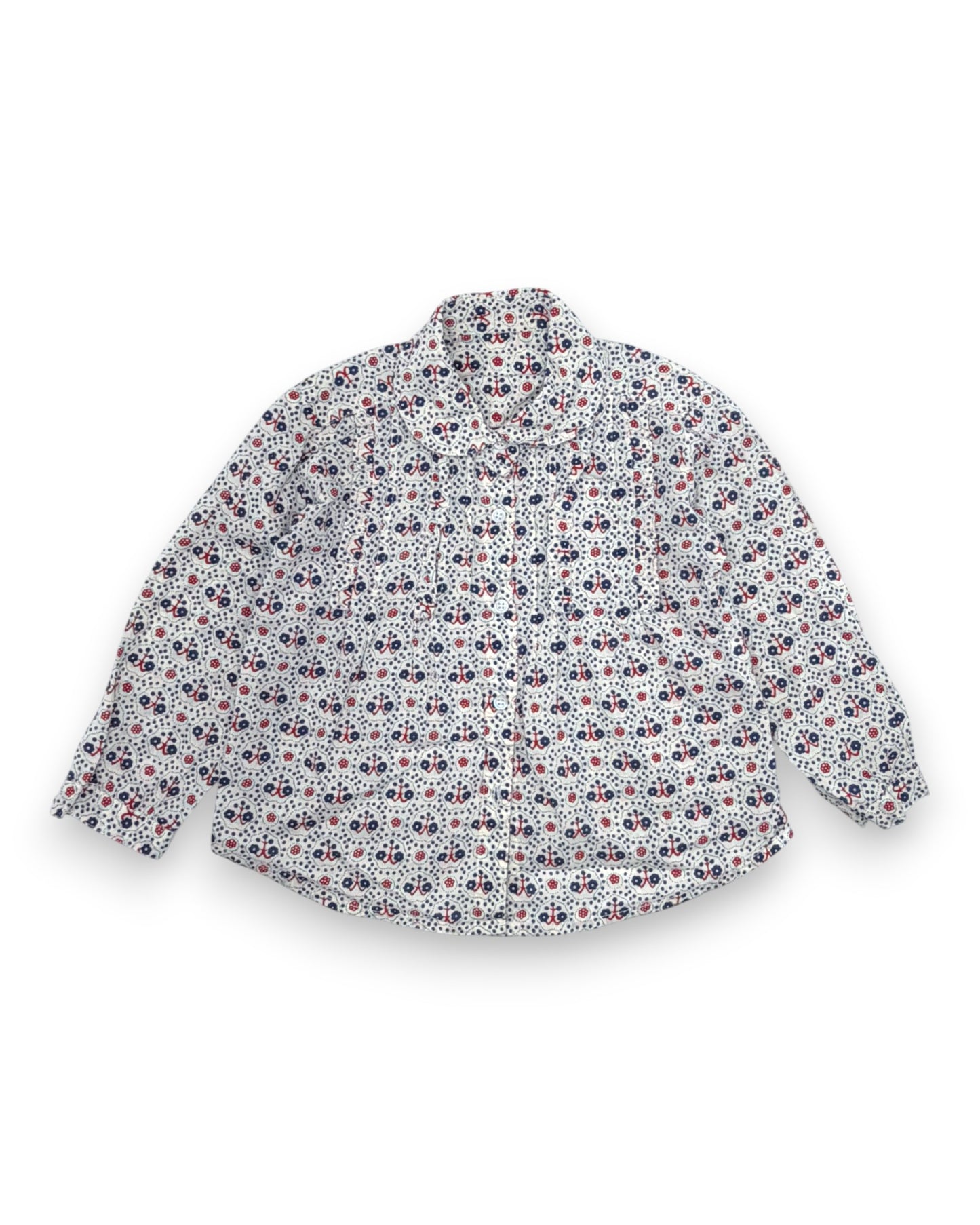 Floral Blouse, 18 Months