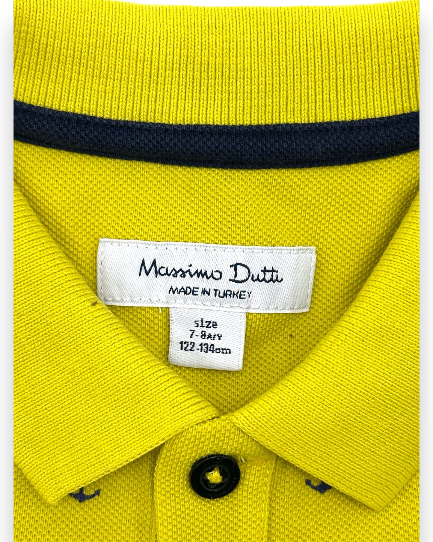 Polo Amarelo 7-8 Anos