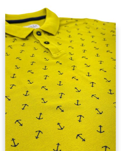 Polo Amarelo 7-8 Anos