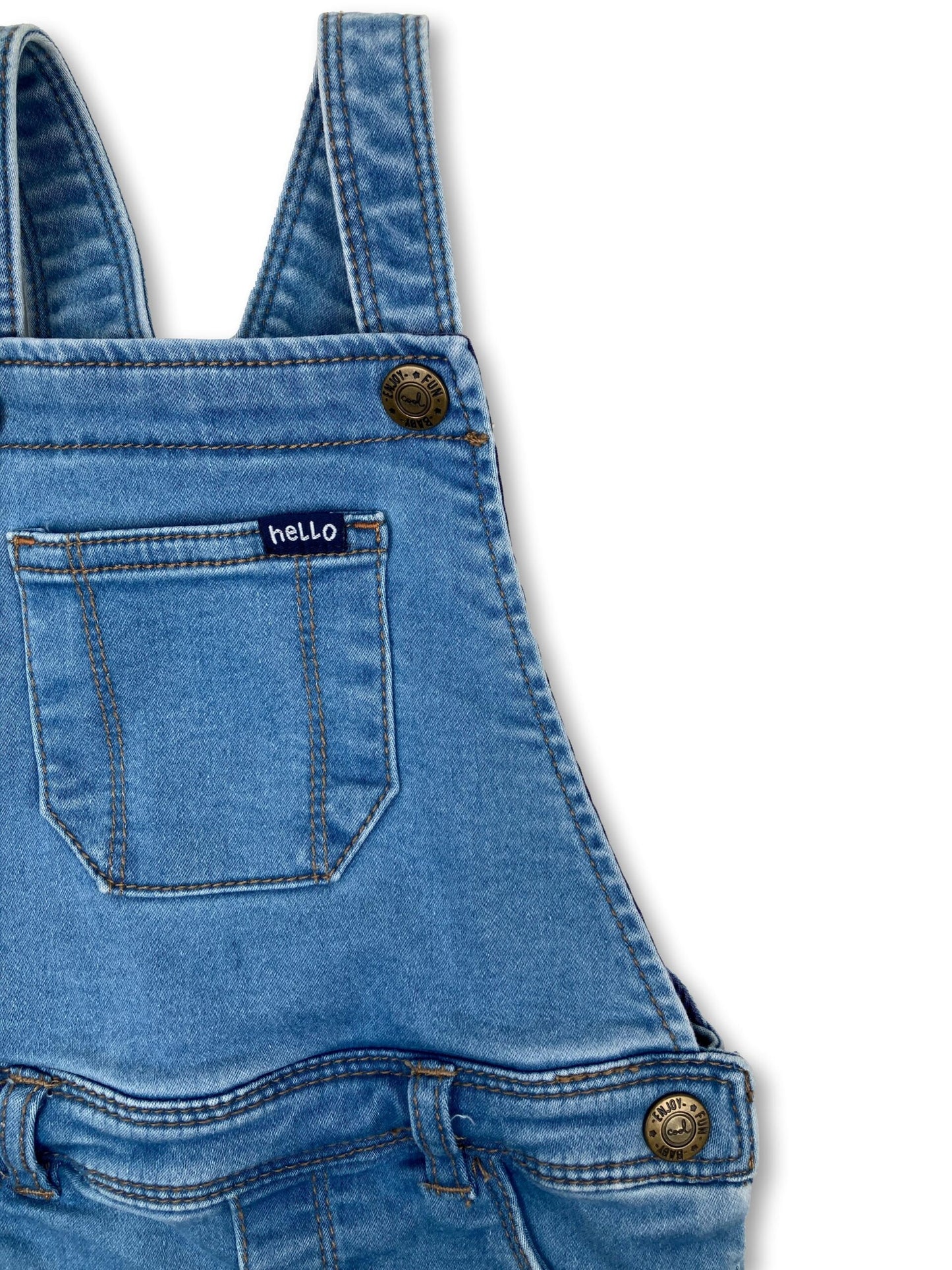 Denim Overalls 92 cm