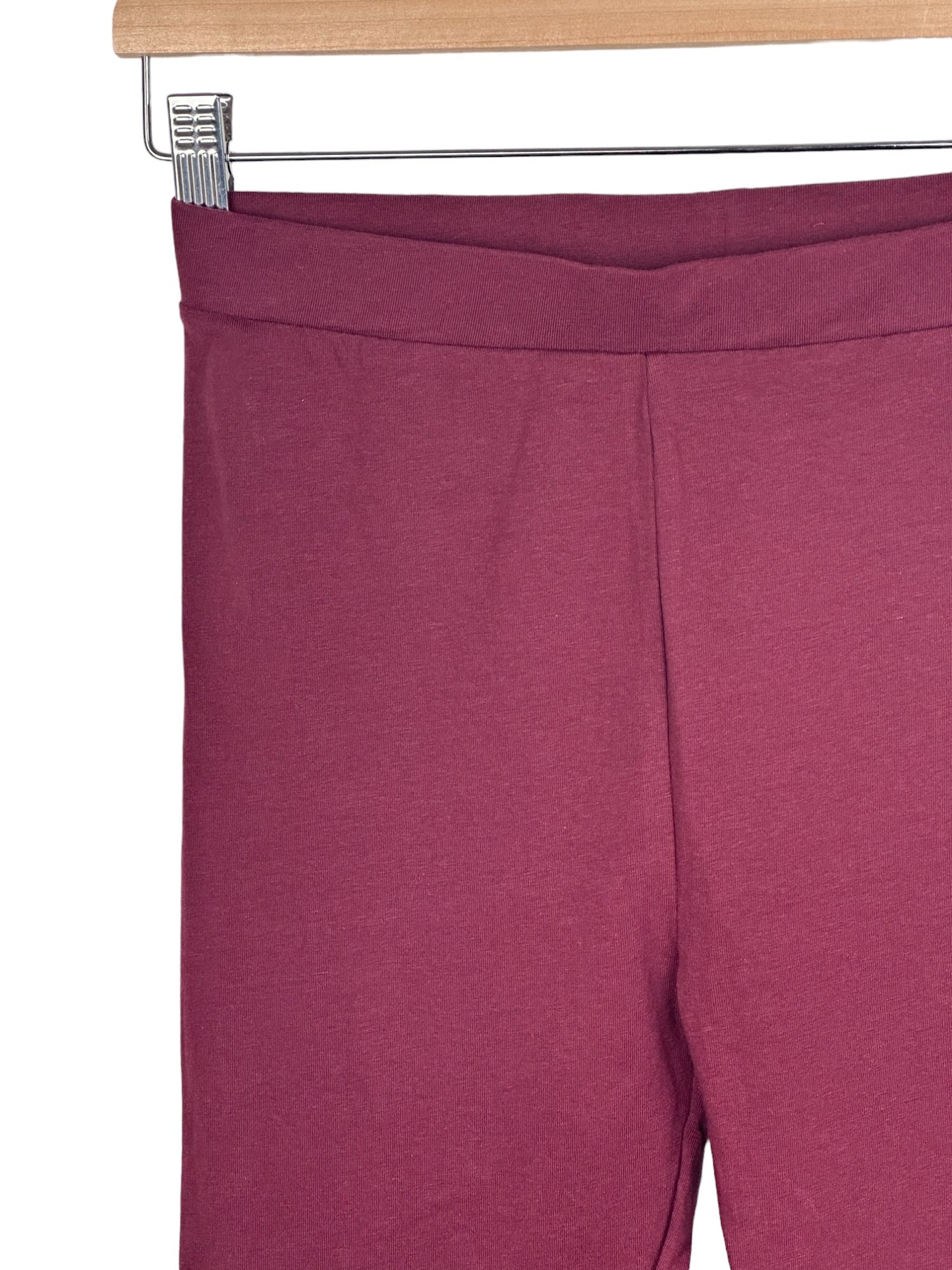 Burgundy Leggings 11-12 Years