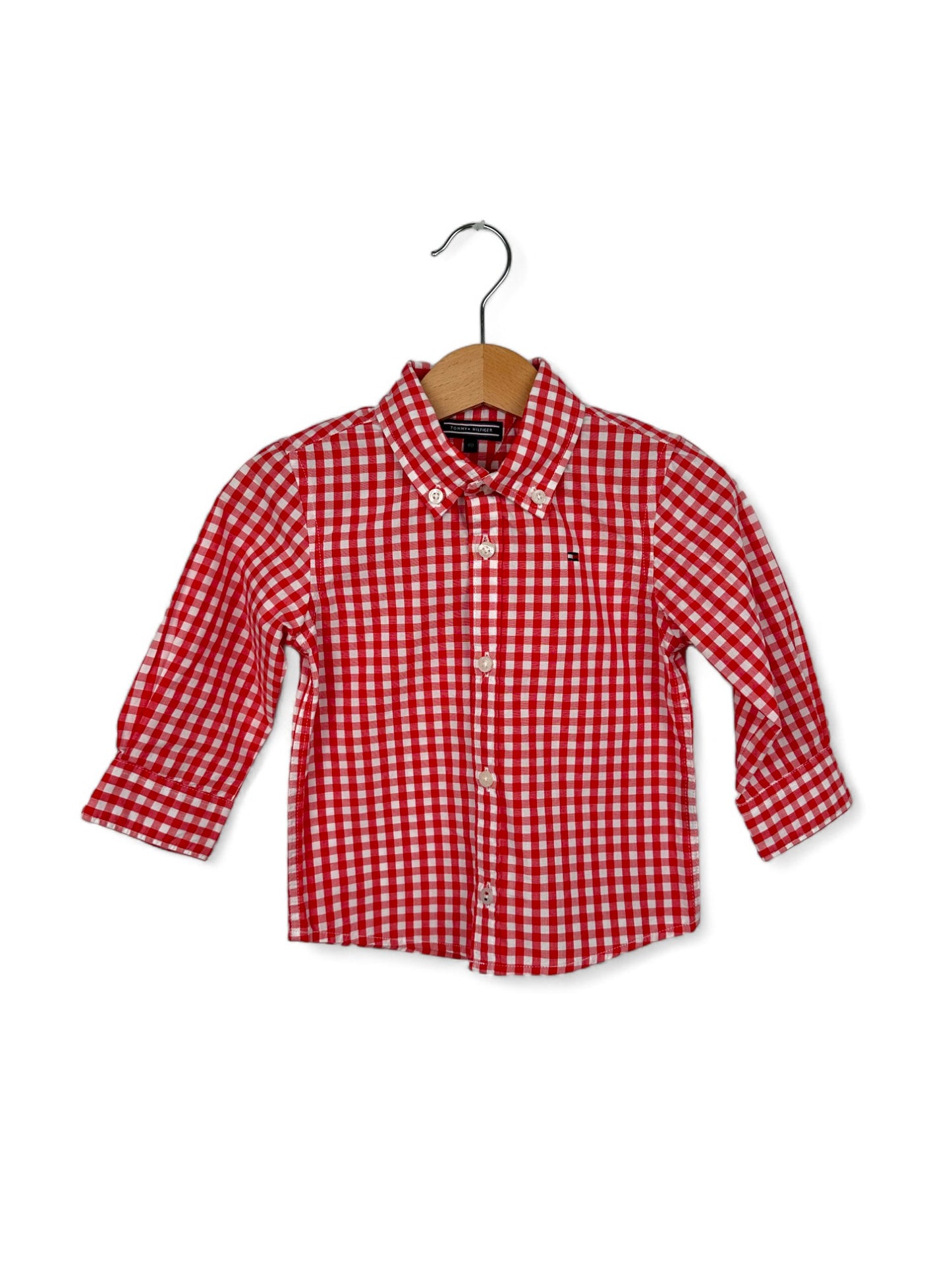 Camisa Xadrez 9-12 Meses