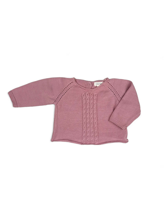 Camisola Rosa 1-3 Meses