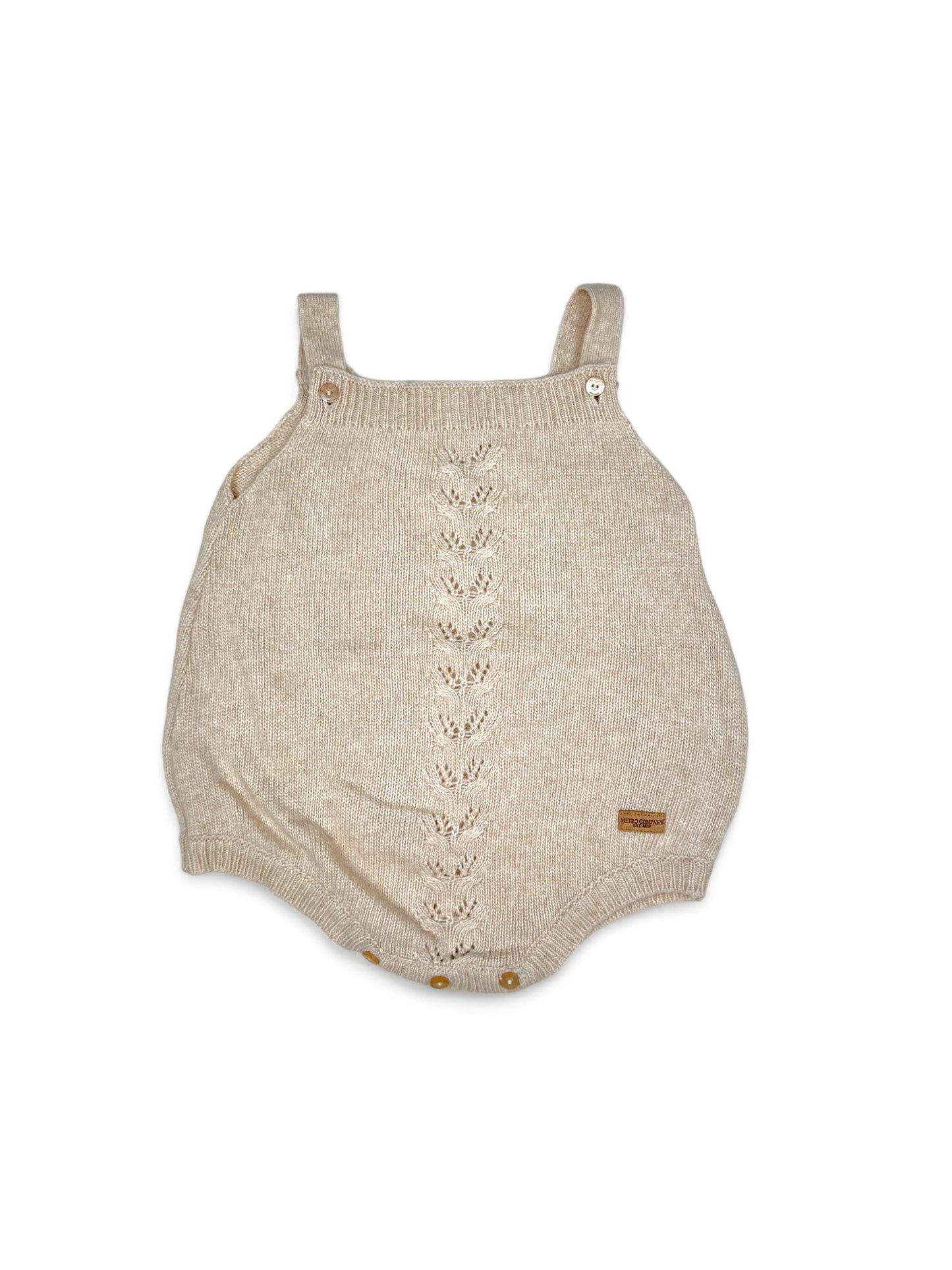 Cashmere Knit Overalls 9-12 Months