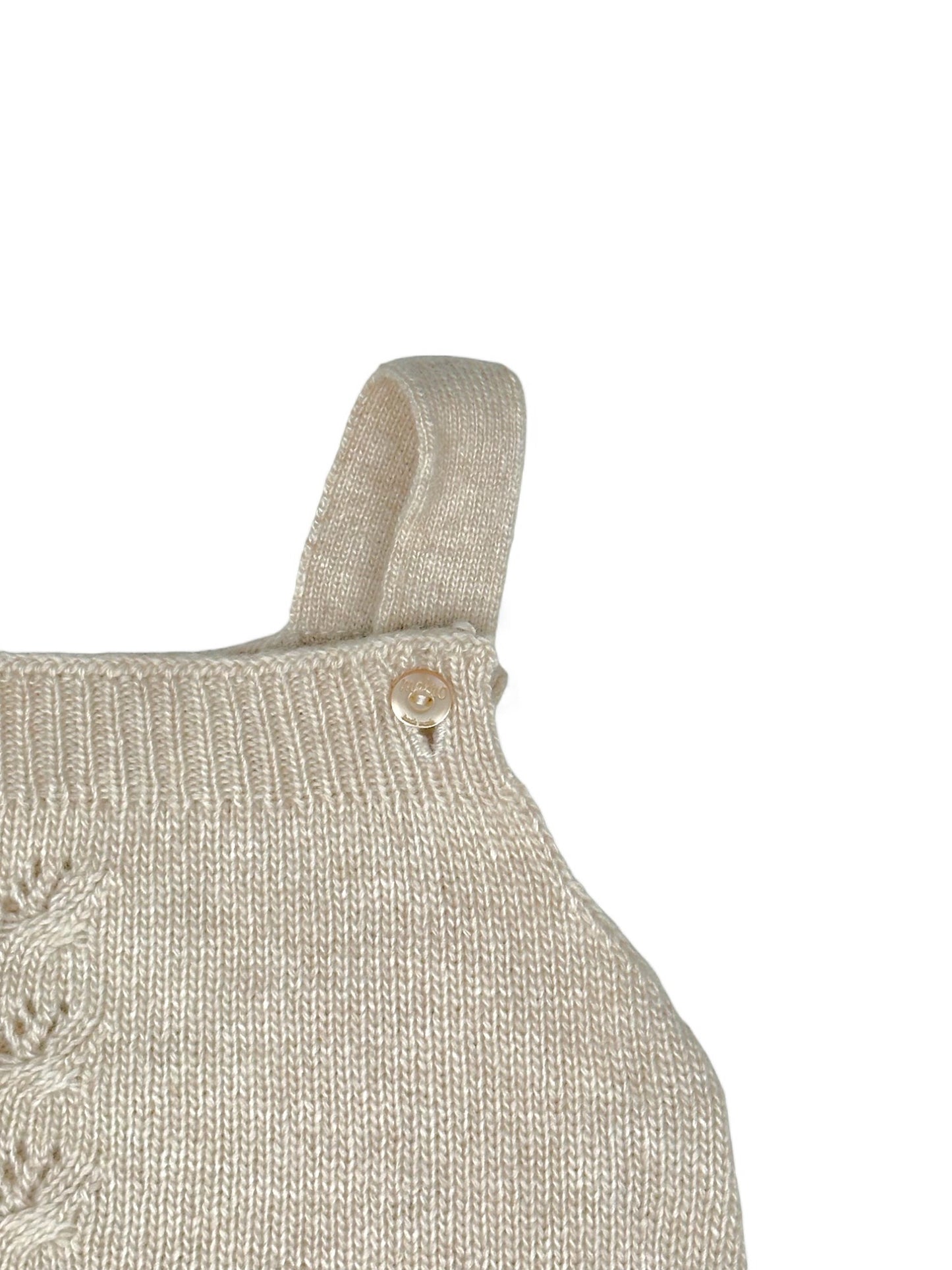 Cashmere Knit Overalls 9-12 Months