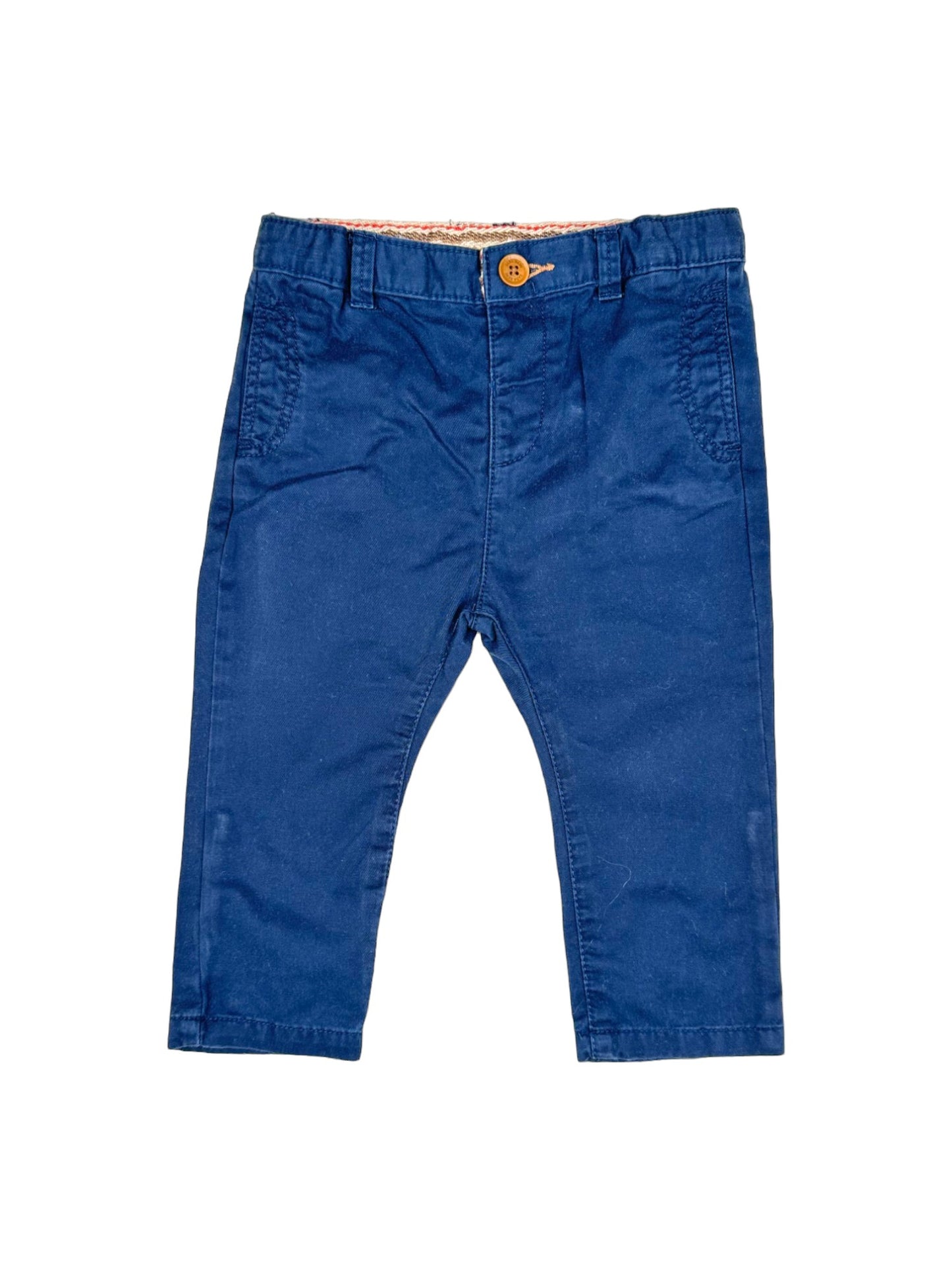 Blue Trousers 6-9 Months