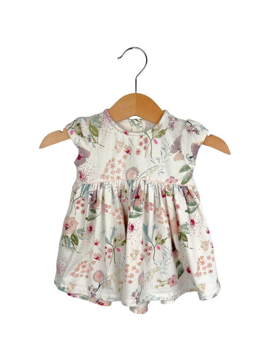 Flower Dress 0-1 Month