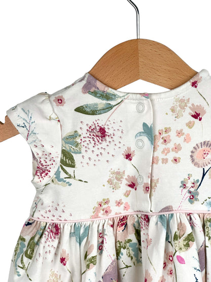 Flower Dress 0-1 Month