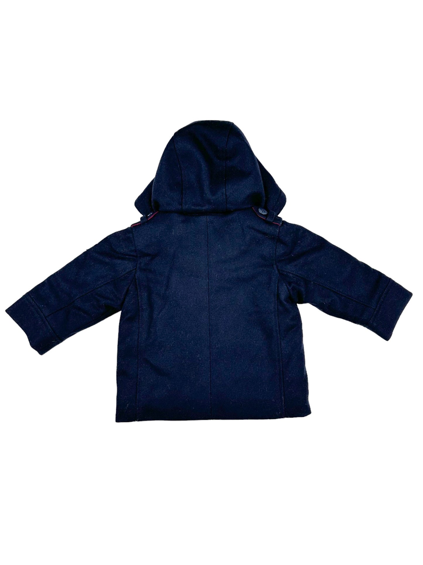 Blue Wool Coat 12 Months